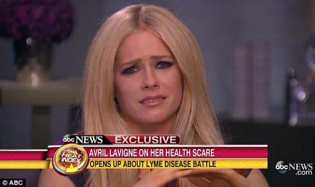 Avril Lavigne: Ξέσπασε σε κλάματα καθώς μιλούσε για πρώτη φορά on camera για την σοβαρή ασθένειά της! Video