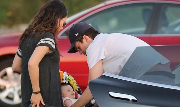 Mila Kunis – Ashton Kutcher: Οι πρώτες φωτογραφίες της κόρης τους