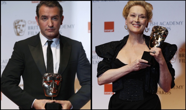“The Artist” και Meryl Streep οι μεγάλοι νικητές των Bafta 2012!