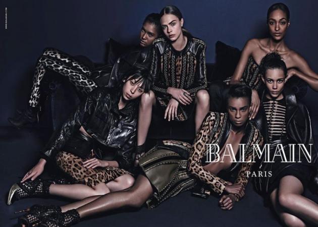 Η Cara Delevingne και η Jourdan Dunn στη νέα καμπάνια του οίκου Balmain!