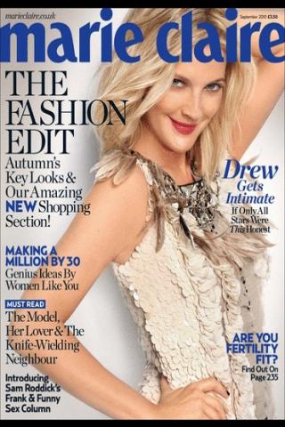 13 | Η Drew Barrymore φωτογραφίζεται για το Marie Claire!