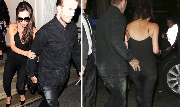 Victoria Beckham: “Λιώμα” και με βρεγμένο παντελόνι βγήκε από club στο Λονδίνο!