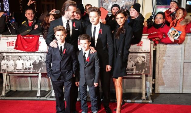 Έκλεψαν τις εντυπώσεις οι Beckham – Οικογενειακή εμφάνιση στο κόκκινο χαλί!