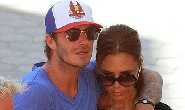 David και Victoria Beckham σε τρυφερές στιγμές!