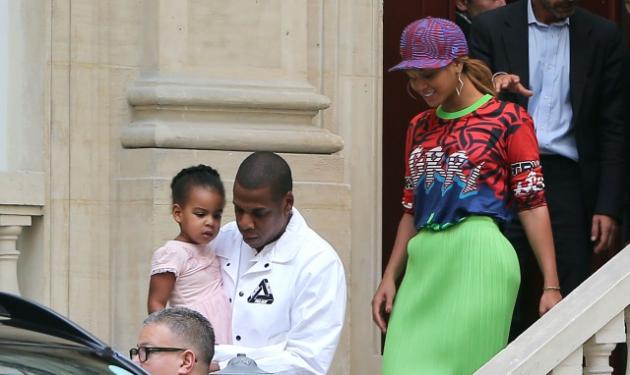 Beyonce – Jay Z: Βόλτες με την Blue Ivy στο Παρίσι!