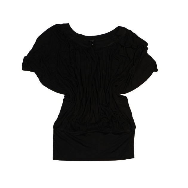 5 | Μαύρη αμπίρ μπλούζα Fullah Sugah by Skondras