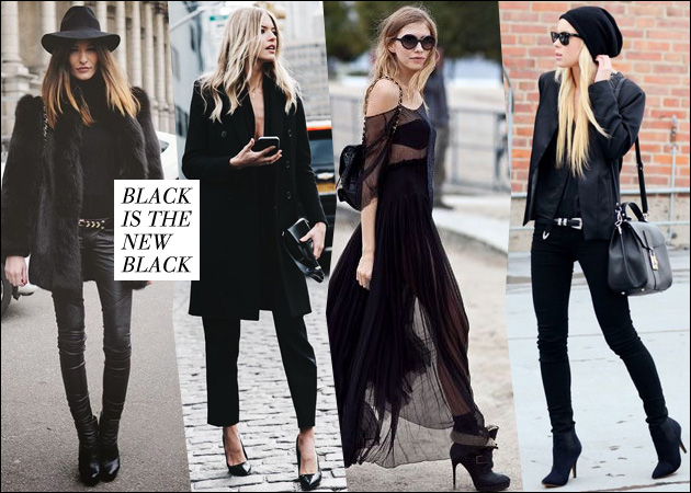 10 ιδέες για να εμπνευστείς και να φορέσεις το total black look με στιλ!