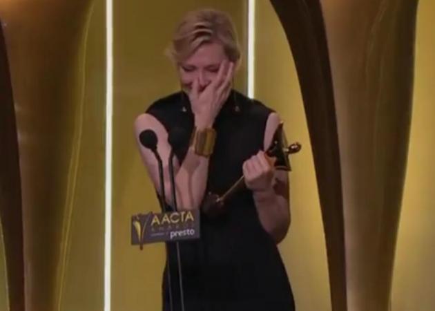 Ξέσπασε σε κλάματα η Cate Blanchett – Τι έγινε στη βράβευσή της;