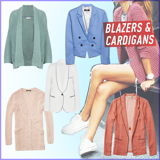 1 | Blazers & cardigans
