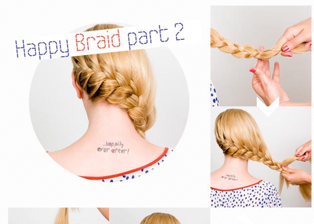 Happy braid part 2: το χτένισμα της ημέρας για να φτάσεις πιο όμορφη μέχρι το ΣΚ!