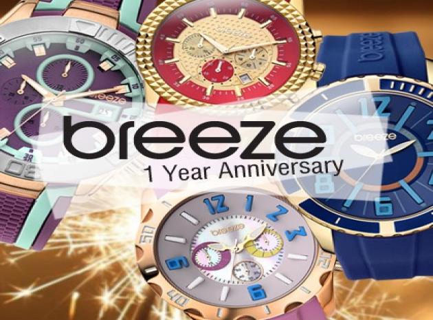 Διαγωνισμός Breeze: Λάβε μέρος και μπες στην κλήρωση για 12 μοναδικά ρολόγια!