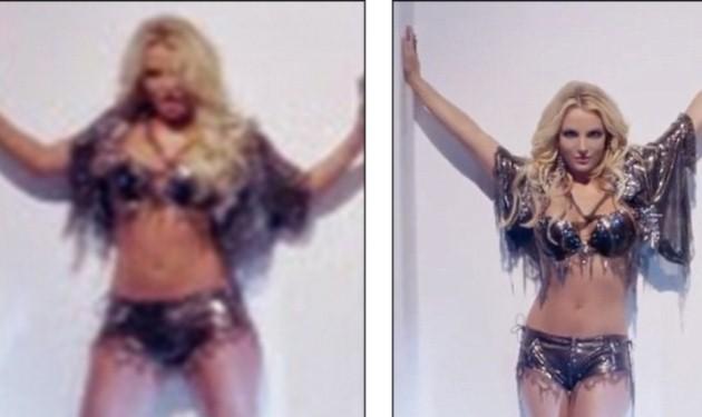 B. Spears: Οι μάγοι του photoshop, την αδυνάτισαν στο νέο της σέξι videoclip! Φωτογραφίες