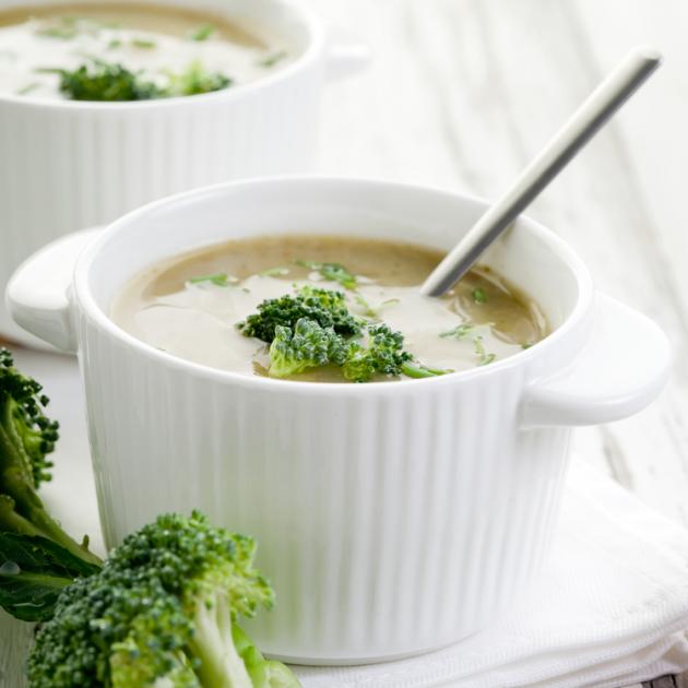 3 | Τυρένια σούπα με μπρόκολο