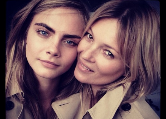 Kate Moss και Cara Delevingne μαζί στην καμπάνια για το άρωμα του οίκου Burberry!