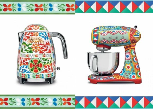 SMEG feat. Dolce & Gabbana: Σισιλιάνικο design για την κουζίνα σου δια χειρός… Domenico και Stefano!