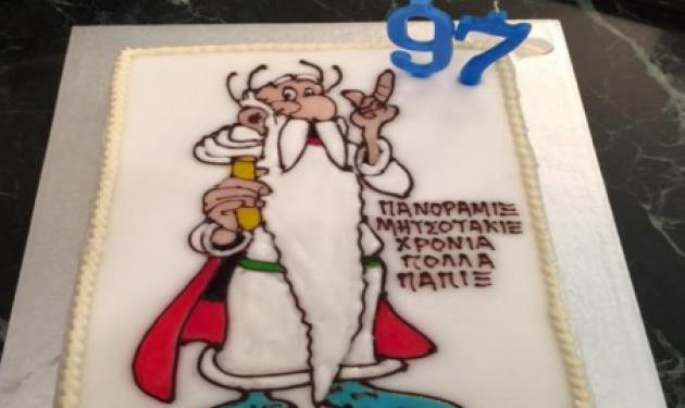 Η εκπληκτική τούρτα γενεθλίων του Κωνσταντίνου Μητσοτάκη