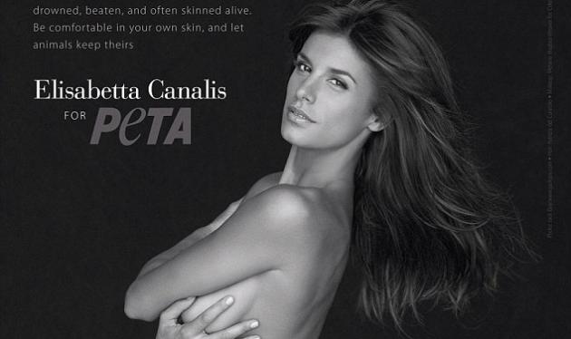 Η Elizabetta Canalis προτιμάει το γυμνό από τις γούνες!