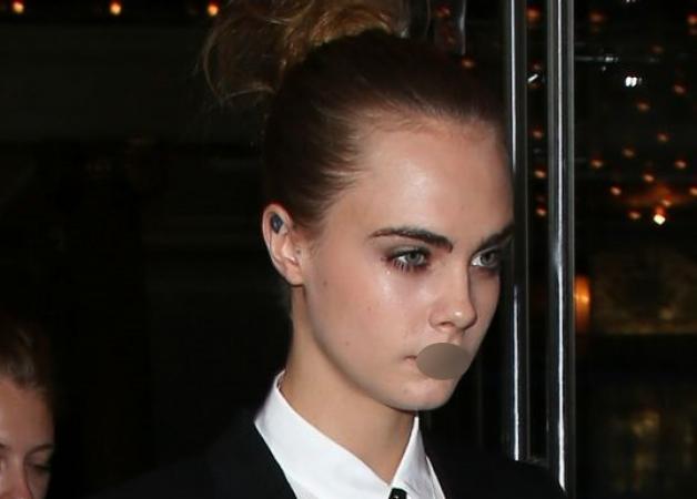 Τι έκανε η Cara Delevingne στα χείλη της;