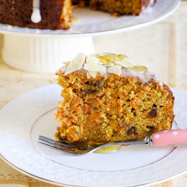 Carrot Cake με μπαχαρικά