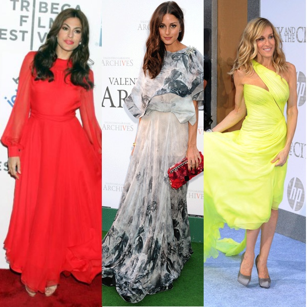 Oι Celebrities επιλέγουν αέρινα φορέματα