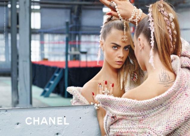 Η Cara Delevingne στη νέα καμπάνια του οίκου Chanel!