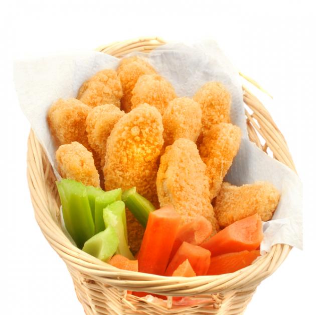 4 | Chicken fingers με κρούστα από αμύγδαλο