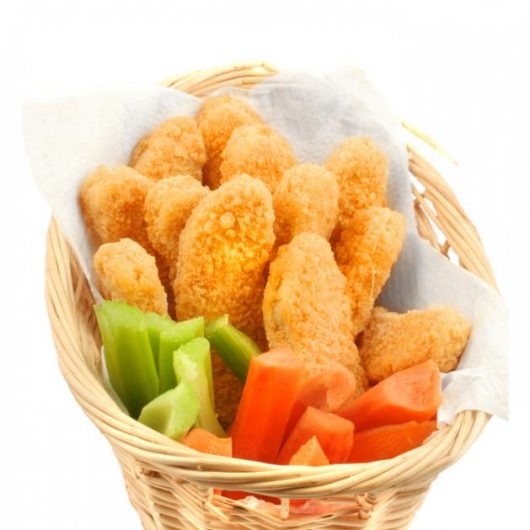 Chicken fingers με κρούστα από αμύγδαλο | tlife.gr Chicken fingers με κρούστα από αμύγδαλο | tlife.gr