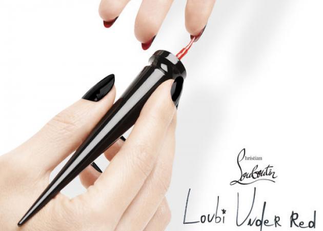 Ο Christian Louboutin λάνσαρε ειδικό πινέλο για να κάνεις το flip manicure που σου είχαμε δείξει!