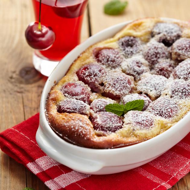 Clafoutis με κεράσια