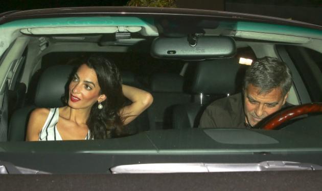 Amal και George Clooney: Γιορτάζουν την πρώτη επέτειο του γάμου τους!