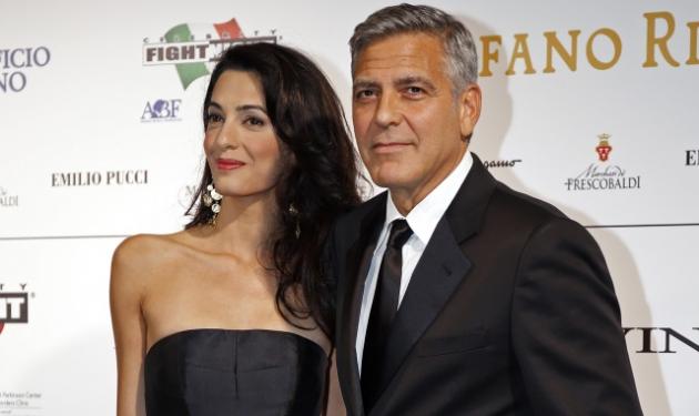Η δημόσια ερωτική εξομολόγηση του George Clooney στην αρραβωνιαστικιά του!