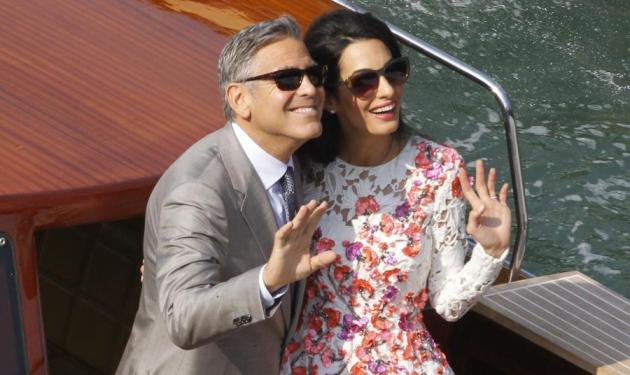 Σήμερα ο πολιτικός γάμος του George Clooney – Διαδηλωτές θα τους περιμένουν έξω από το Δημαρχείο!