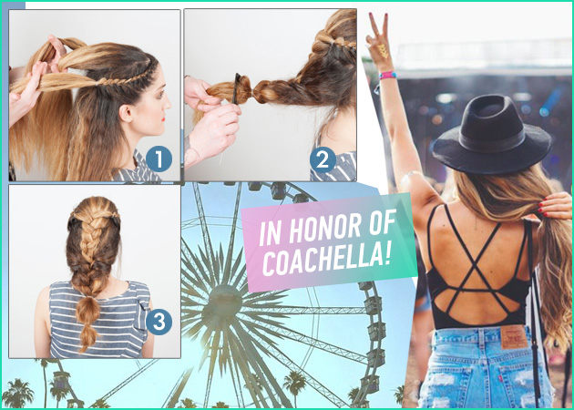 Προς τιμήν του Coachella που ξεκινά! Η πιο τέλεια boho πλεξίδα και πώς να την κάνεις!