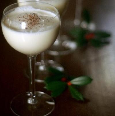 Hot Coconut Milk Punch