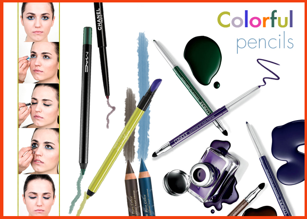 Πώς να χρησιμοποιήσεις σωστά τα χρωματιστά μολύβια ματιών!
