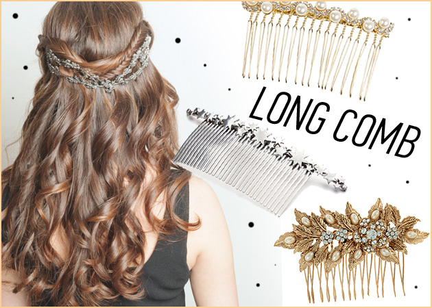 Long combs! Το νέο must στα αξεσουάρ μαλλιών και πώς να τα φορέσεις!