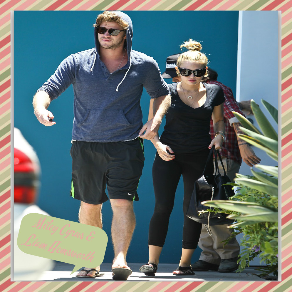 5 | Miley Cyrus και Liam Hemsworth