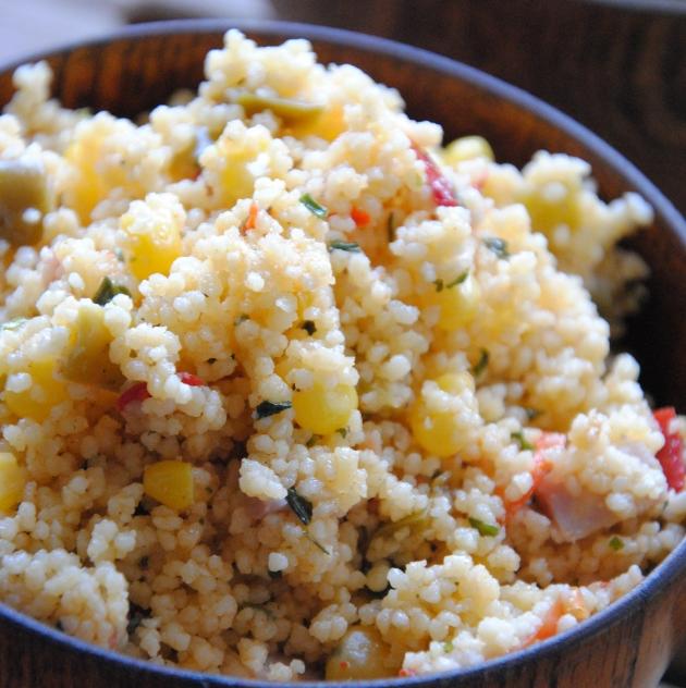 Couscous με αμύγδαλα