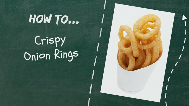 Δύο μυστικά για τα πιο τραγανά σπιτικά Onion Rings