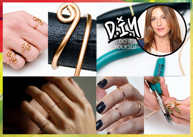 DIY: Tα skinny rings είναι τάση και η Πόπη Αναστούλη σου δείχνει πως να φτιάξεις ένα μόνη σου!