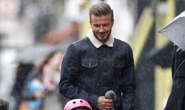 David Beckham: Βόλτα με την κόρη του Harper στο Λονδίνο!