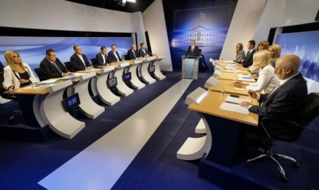 Debate πολιτικών αρχηγών – Το παρασκήνιο της τηλεμαχίας και οι στιγμές γέλιου