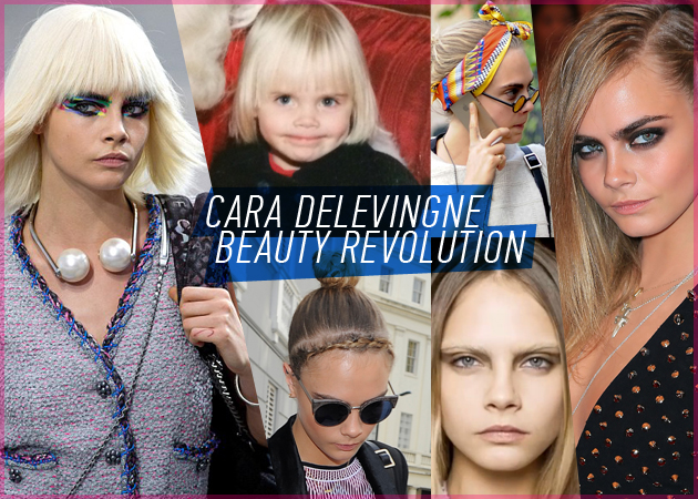 Η Cara Delevingne έγινε καστανή! Plus: οι beauty αλλαγές της από όταν ήταν μωρό!