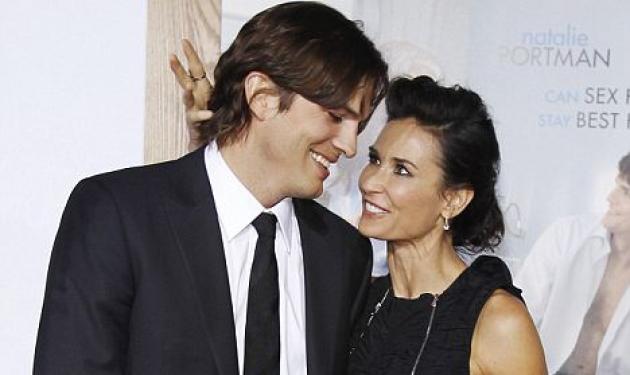 Demi Moore: Ζητά διαζύγιο μετά το ροζ σκάνδαλο του Kutcher!