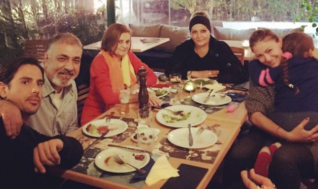 Δέσποινα Καμπούρη: Το οικογενειακό δείπνο για τη γιορτή του μπαμπά της!