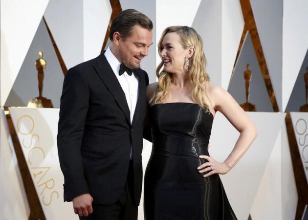 Όσκαρ 2016: Η συνάντηση του Leonardo DiCaprio με την Kate Winslet στο κόκκινο χαλί!