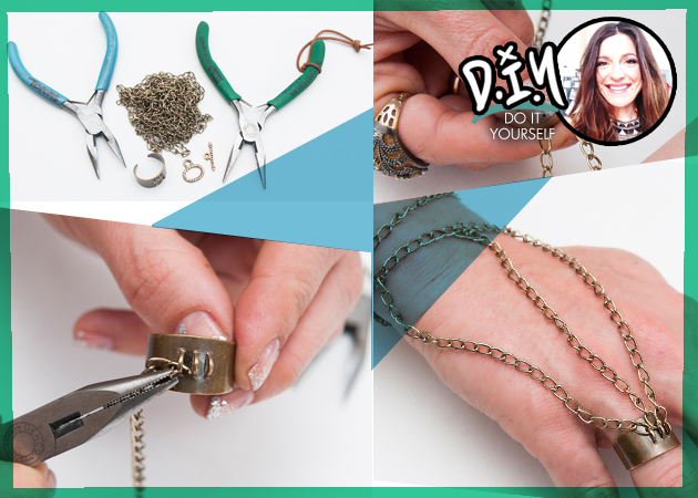 DIY: Τα finger-bracelets είναι τάση και η Πόπη Αναστούλη σου δείχνει πως να φτιάξεις το δικό σου!