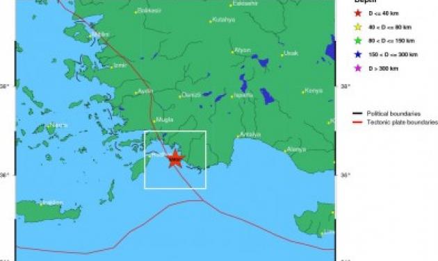 Σεισμός 5.9 Ρίχτερ στα Δωδεκάνησα