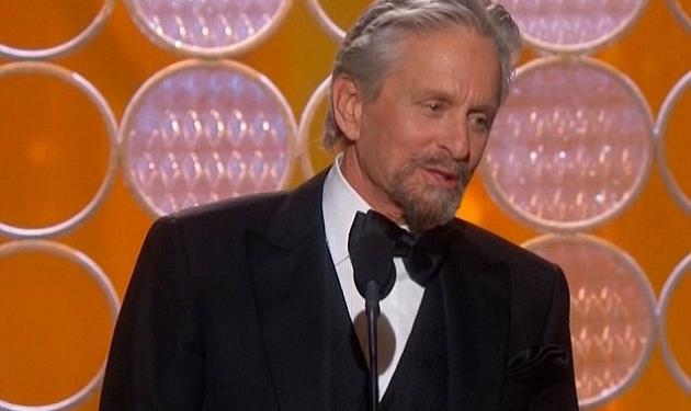 Michael Douglas: Αφιέρωσε τη Χρυσή Σφαίρα στην Catherine Jeta Jones!