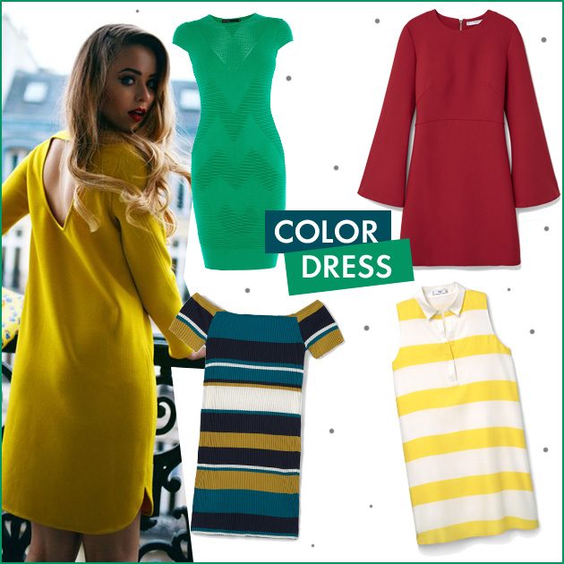 1 | Χρωματιστά φορέματα